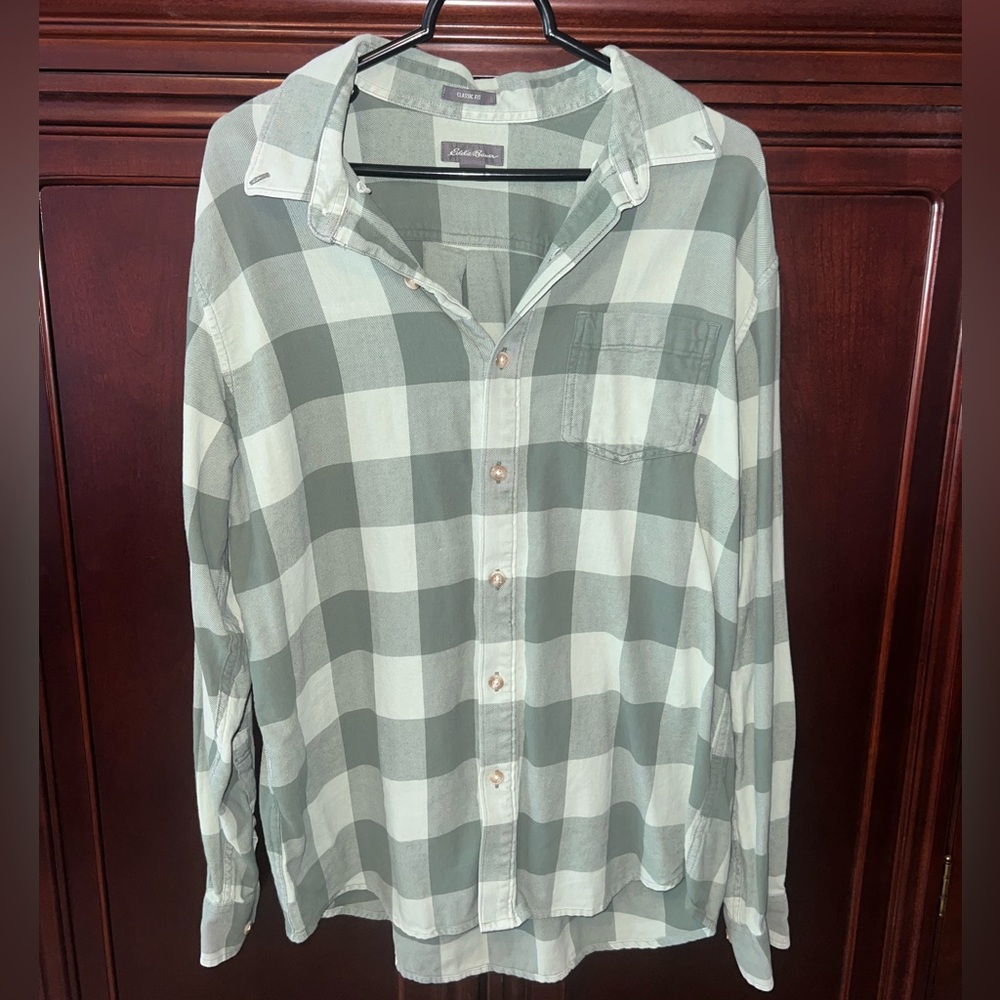 Men's Eddie Bauer’s Favorite Classic Fit Flannel - Pattern